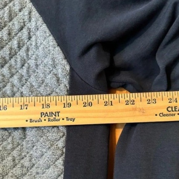 Scotch Soda Sportswear Quilted Bomber Jacket Mens Black Gray Zip Up Casual L - Picture 7 of 11